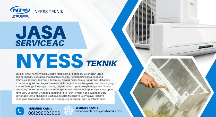 Layanan Cuci AC Nyess Teknik Bersih Total Tanpa Bikin Bocor (081298623066)
