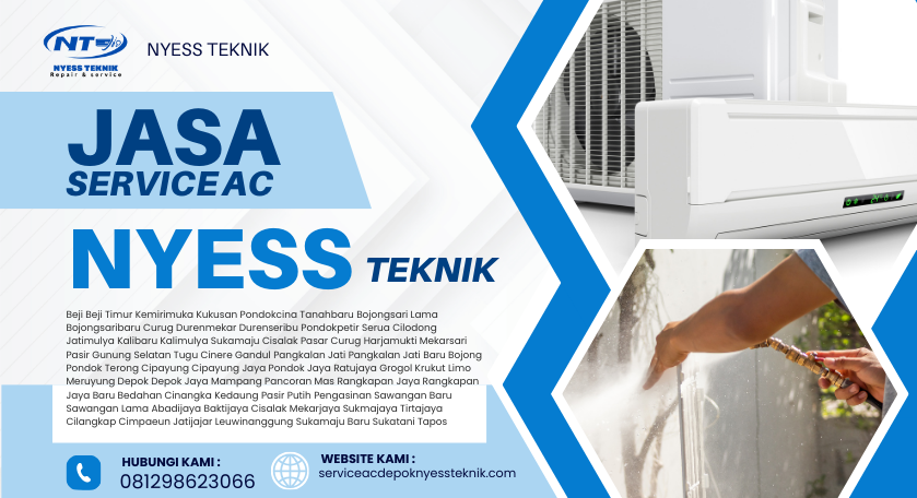 Kenali Tanda AC Kamu Butuh Dicuci: Tips Lengkap dari Nyess Teknik Depok (081298623066)