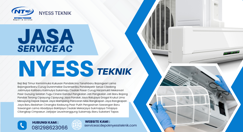 Cuci AC Rutin di Depok Bisa Hemat Listrik Hingga 30% Nyess Teknik (081298623066)