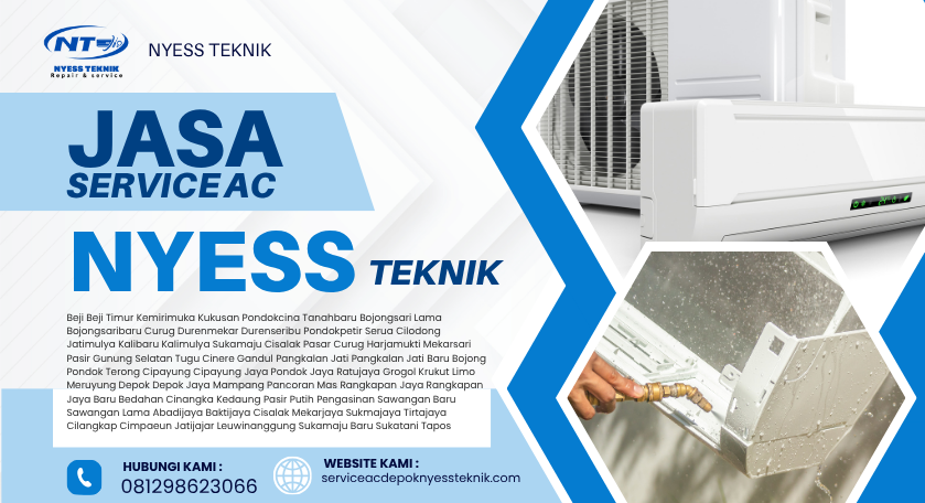 Jasa Cuci AC Panggilan ke Rumah di Limo Depok Praktis Cepat dan Profesional (081298623066)