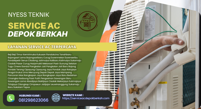 Service AC Dekat Cinere Limo Depok Cepat Rapi dan Terjangkau 081298623066