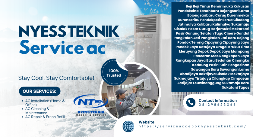 Tukang AC Depok Terdekat & Cepat | 081298623066
