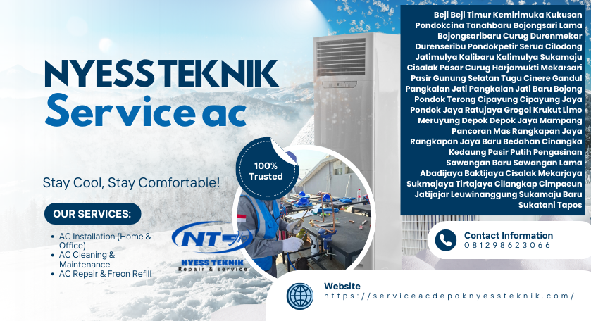 Cuci AC Panggilan Depok Rumah & Kantor | 081298623066