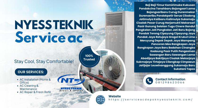 Service AC Cinere Depok Bergaransi | 081298623066