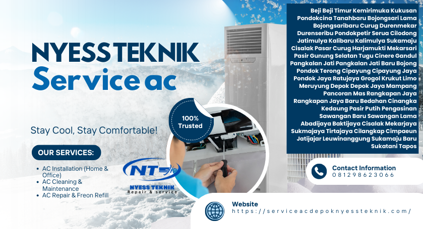 Service AC Limo Depok Murah & Profesional | 081298623066