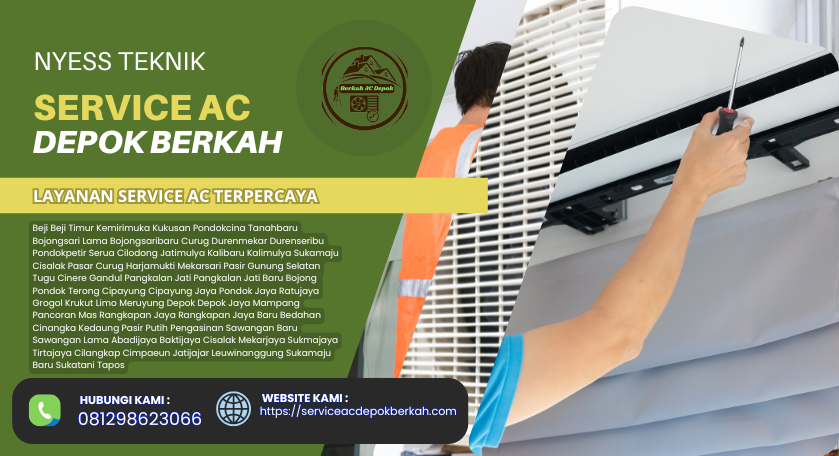 Service AC Depok Murah dan Profesional Cuci Servis Perbaikan AC 081298623066