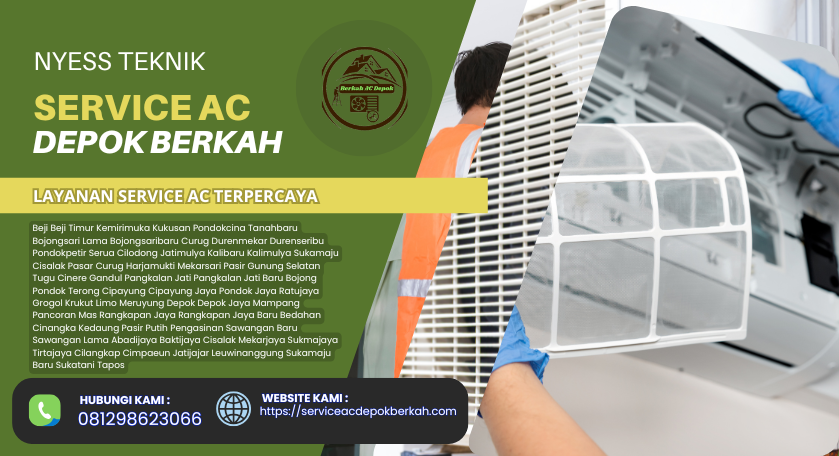 Cuci AC Beji Depok Profesional dan Terdekat Panggilan Cepat 081298623066