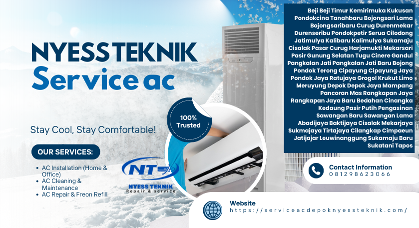 Jasa Service AC Pancoran Mas Depok | 081298623066