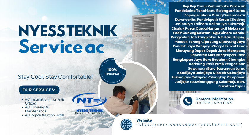 Jasa AC Limo Depok Profesional | 081298623066