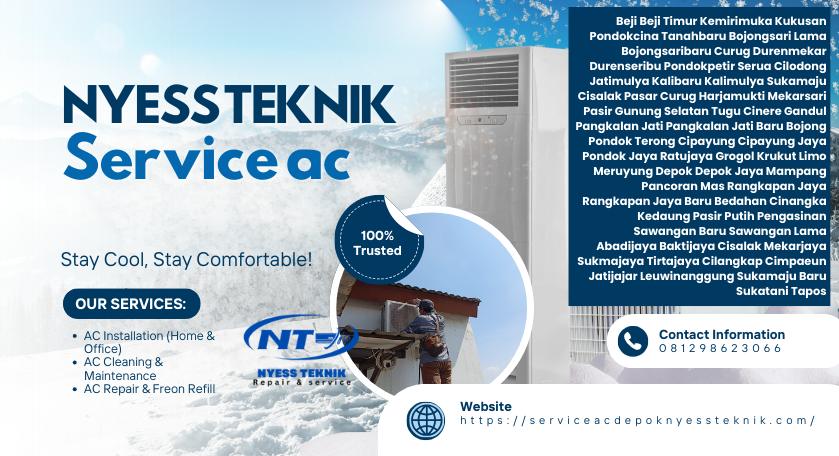 Teknisi AC Limo Depok Profesional | 081298623066
