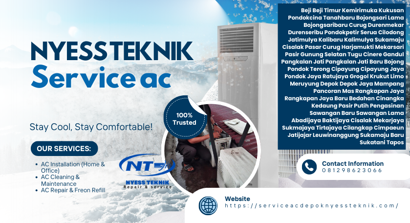 Jasa Pasang AC Limo Depok Profesional 081298623066