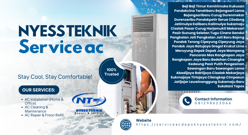 Tukang Service AC Pancoran Mas Depok | 081298623066