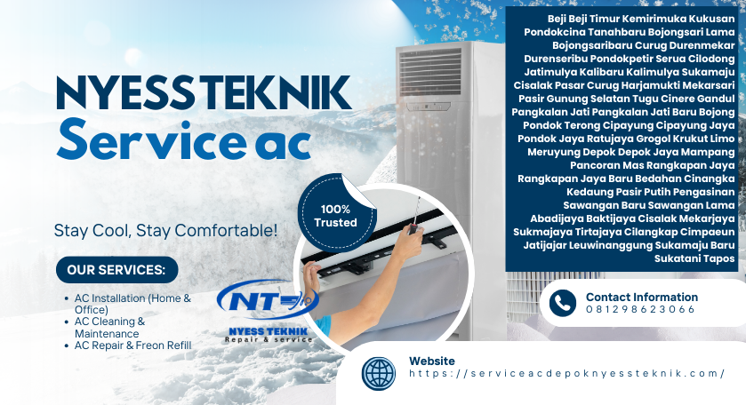 Pasang AC Limo Depok | 081298623066