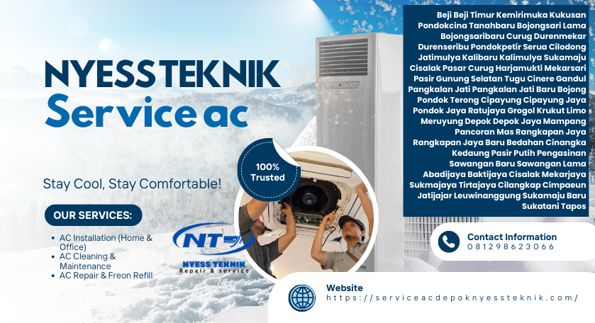 Jasa Pasang AC Rumah Limo Profesional (081298623066)