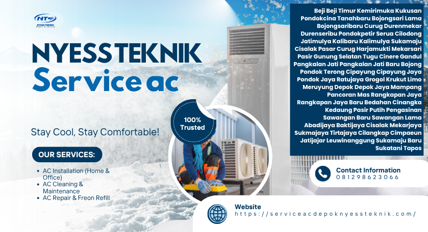 Service AC Berisik Depok (081298623066)