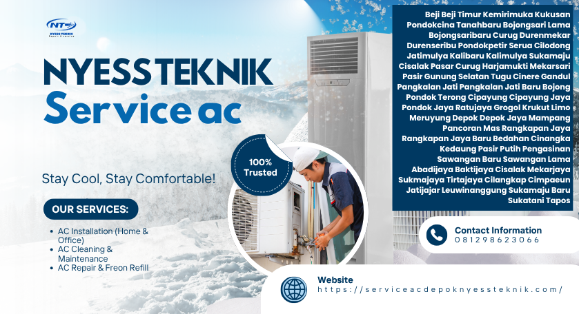 Service AC Terpercaya Depok (081298623066)
